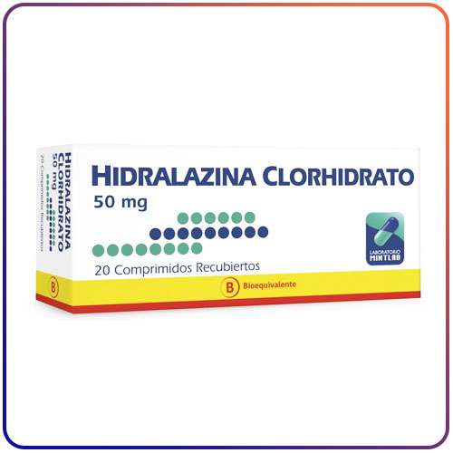 HIDRALAZINA 50MG X 20 COMPRIMIDOS